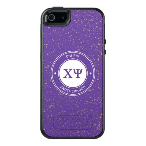 Chi Psi  Badge OtterBox iPhone 55sSE Case