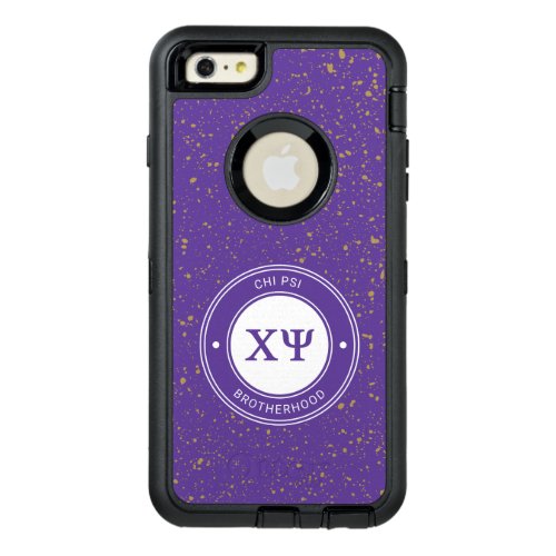 Chi Psi  Badge OtterBox Defender iPhone Case