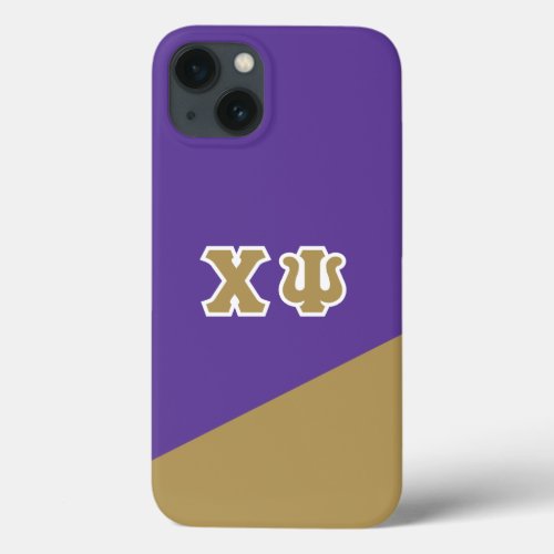 Chi Psi  Greek Letters iPhone 13 Case