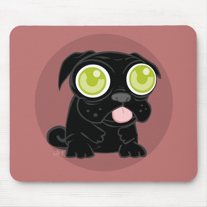 Chi Pug Mousepad