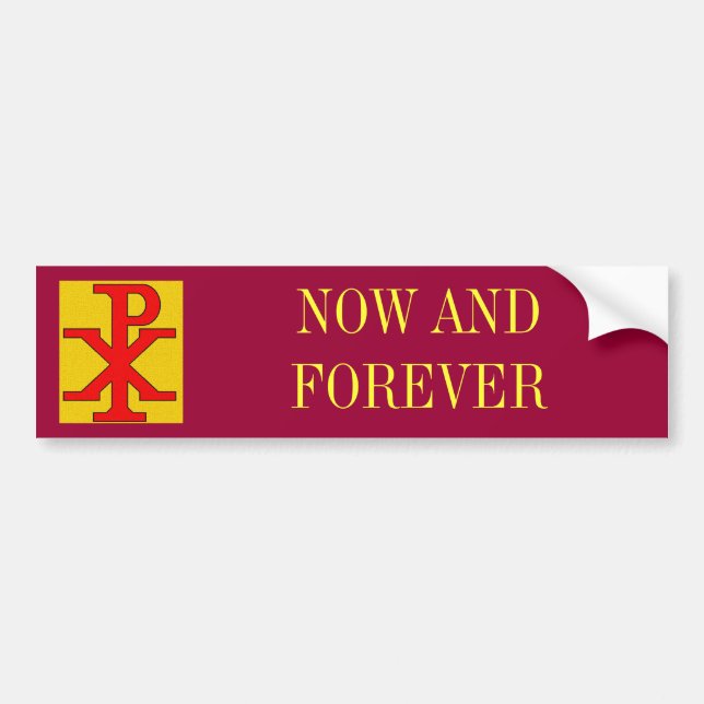 CHI-RHO BUMPER STICKER (Front)