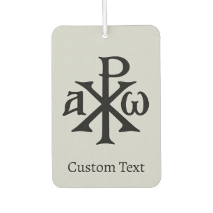 Chi Rho Christogram Air Freshener