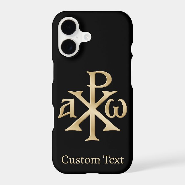 Chi Rho Christogram Case-Mate iPhone Case (Back)