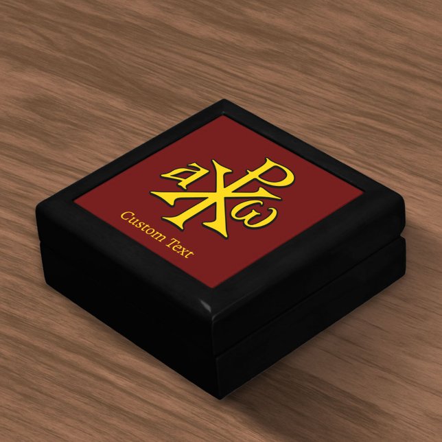 Chi Rho Christogram Gift Box (Creator Uploaded)