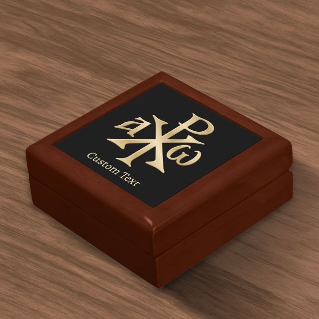 Chi Rho Christogram Gift Box (Creator Uploaded)