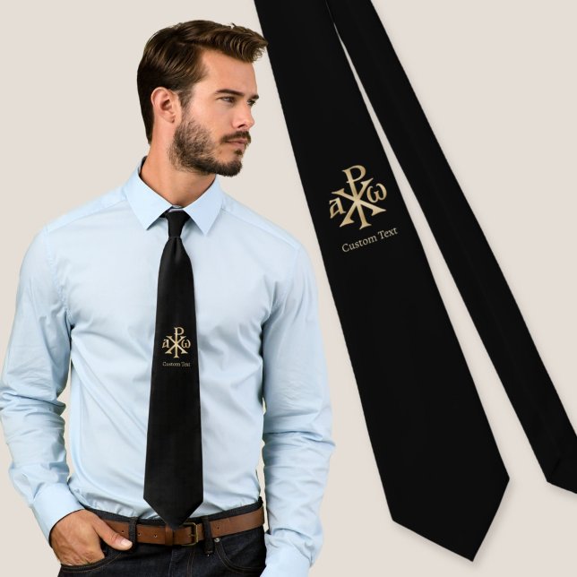 Chi Rho Christogram Neck Tie (Creator Uploaded)