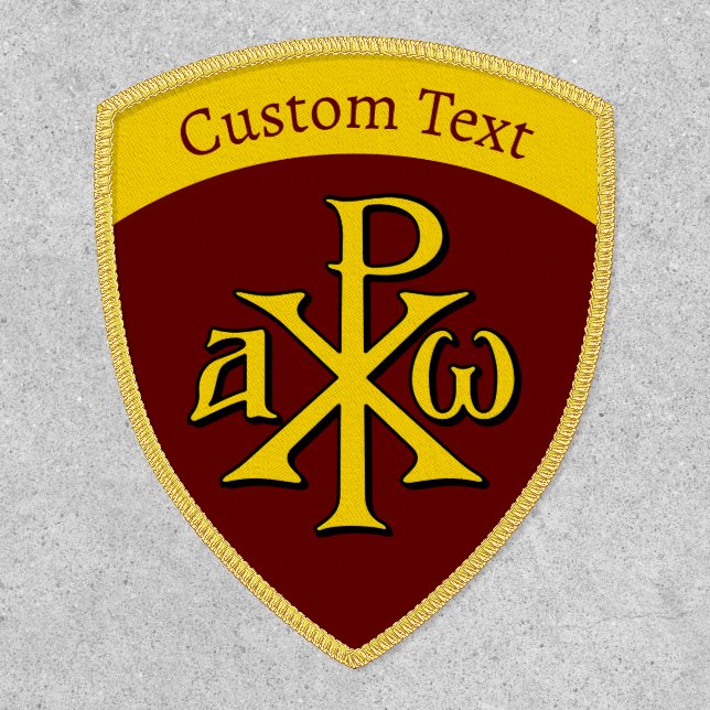 Chi Rho Christogram Patch (Front)
