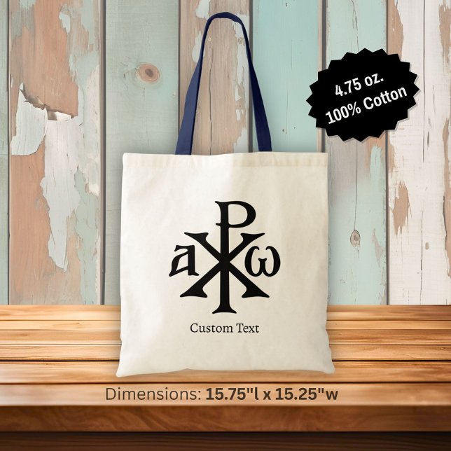 Chi Rho Christogram Tote Bag (Creator Uploaded)