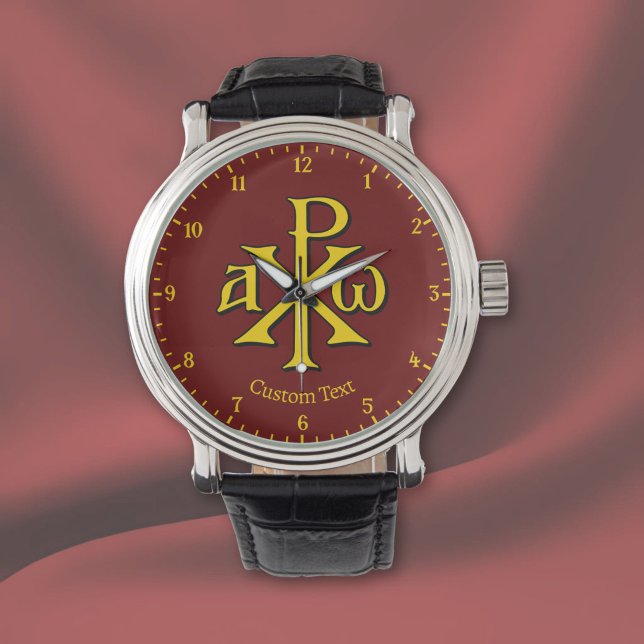 Chi Rho Christogram Watch (Creator Uploaded)