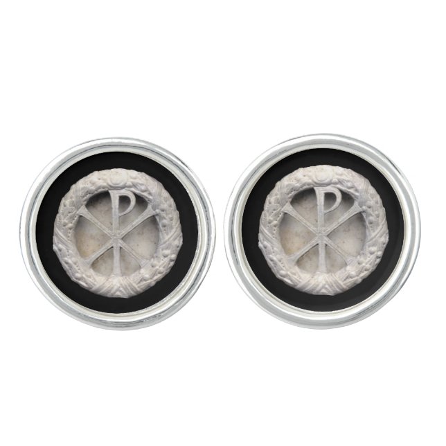 Chi-Rho Cufflinks (Front)