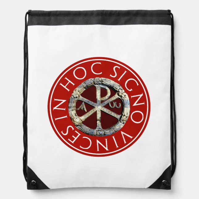 Chi-Rho Drawstring Bag (Front)