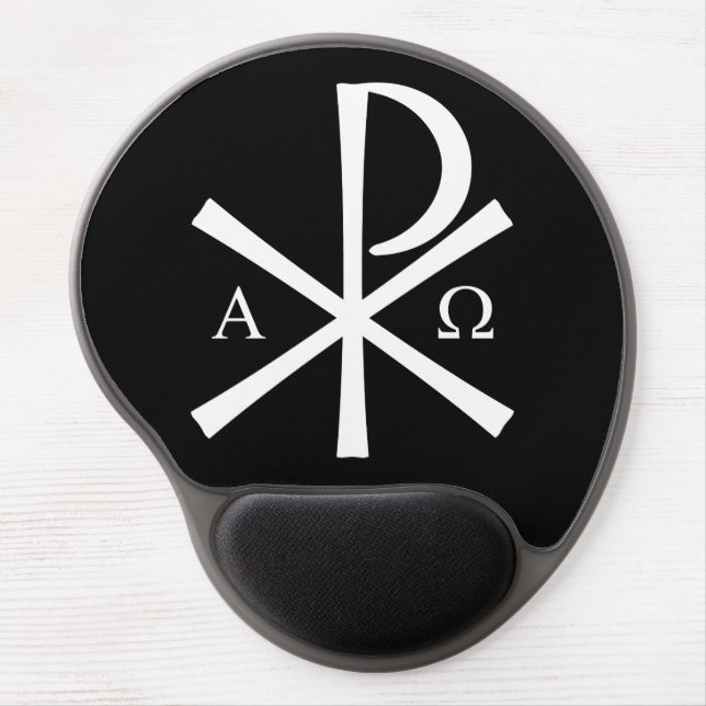 Chi Rho Gel Mousepad (Front)