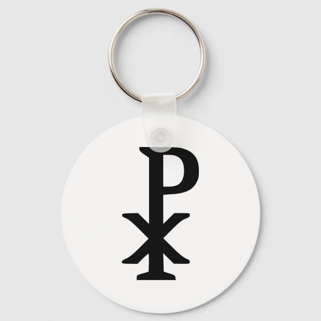 Chi rho - Jesus Keychain (Front)