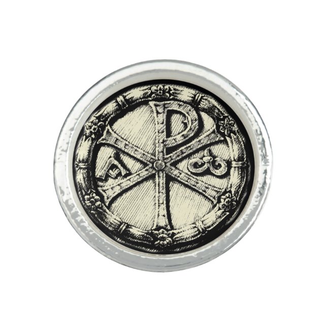 Chi Rho Ring (Front)