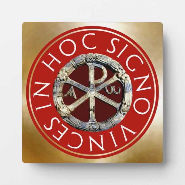 Chi-Rho Sign Plaque (Front)