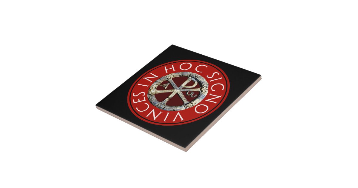 Chi Rho Symbol Ceramic Tile | Zazzle