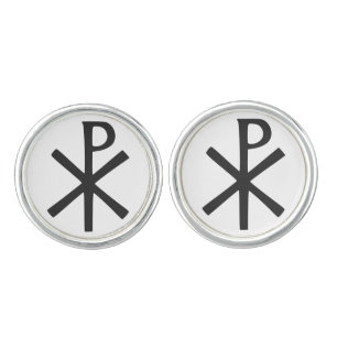 Chi Rho symbol Cufflinks