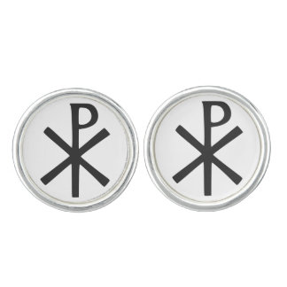 Chi Rho symbol Cufflinks