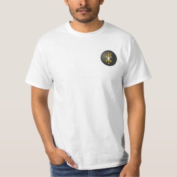 Chi-rho (symbol Of Jesus Christ) T-shirt by AridOcean at Zazzle