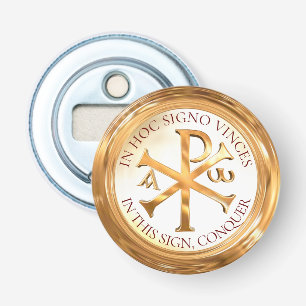 Chi-Rho   The Monogram of Christ Bottle Opener