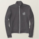 Chi Rho Zip Fleece Embroidered Jacket Chi Rho Zip Fleece Embroidered Jacket