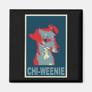 Chi-weenie Obama Style Magnet