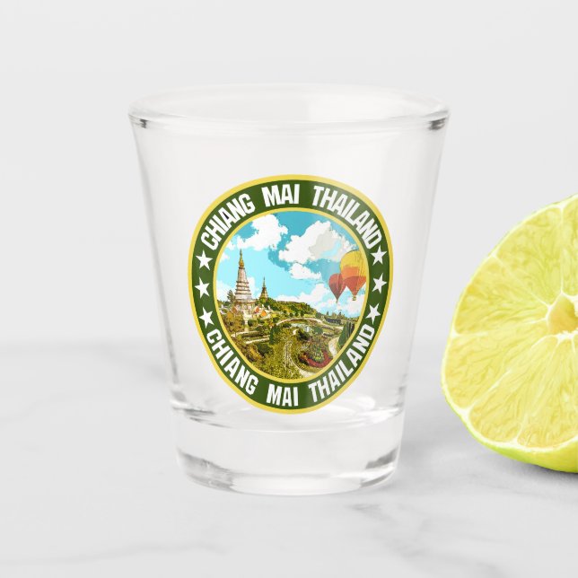 Chiang Mai                                         Shot Glass (Front)