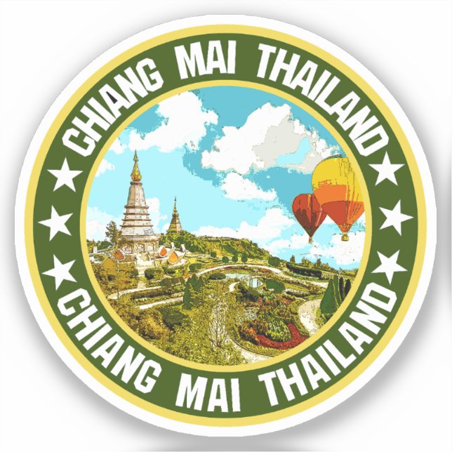 Chiang Mai                                         Sticker (Front)