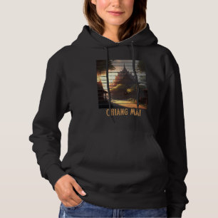 Chiang Mai Thailand, Backpacking and Digital Nomad Hoodie