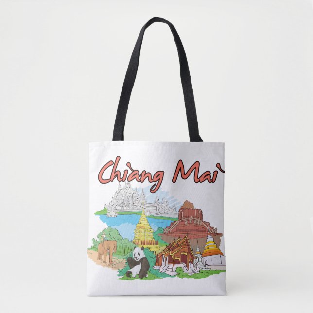 Chiang Mai, Thailand Tote Bag (Front)