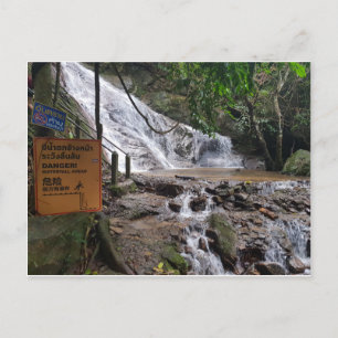 Chiang Mai Thailand Waterfalls Postcard