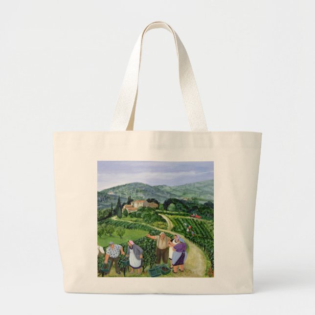 Chianti Classico Villa Trasqua Large Tote Bag (Front)