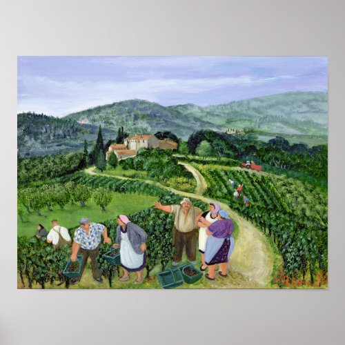 Chianti Classico Villa Trasqua Poster