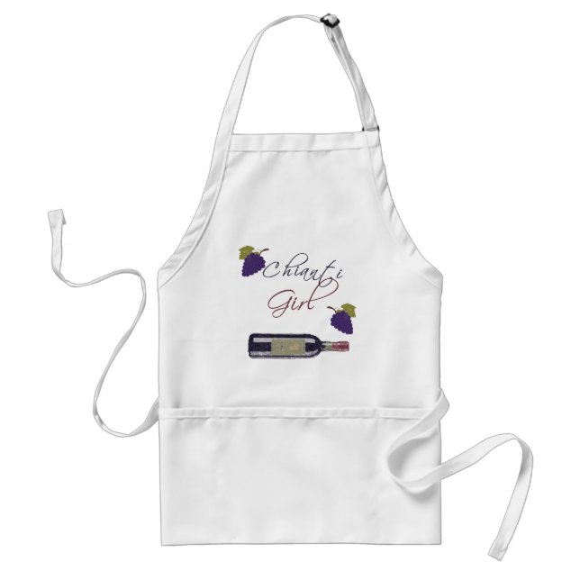 Chianti Girl Adult Apron (Front)