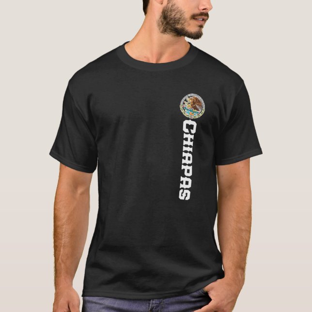 Chiapas Mexico Mexican Camisa For Men Women Kids T T-Shirt (Front)
