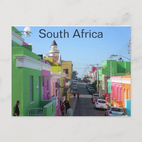 Chiappini Streeet Bo Kaap Cape Town South Africa Postcard