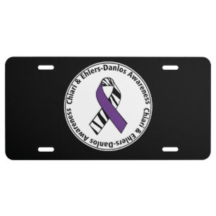 Chiari and Ehlers-Danlos Awareness License Plate