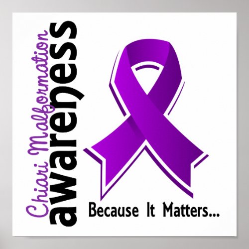 Chiari Malformation Awareness 5 Poster