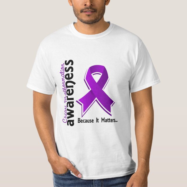 Chiari Malformation Awareness 5 T-Shirt (Front)