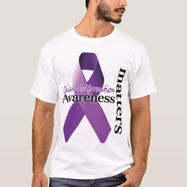 Chiari Malformation Awareness Matters T-shirt m (Front)