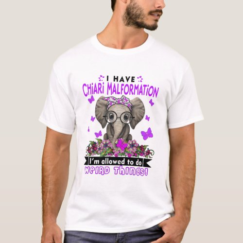 Chiari Malformation Awareness Month Ribbon Gifts T_Shirt