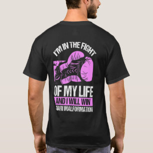 Chiari Malformation Awareness Win Survivor Purple T-Shirt