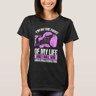 Chiari Malformation Awareness Win Survivor Purple T-Shirt