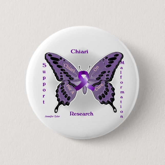 Chiari Malformation: Chiari On! Button (Front)