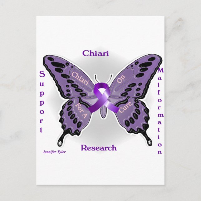 Chiari Malformation: Chiari On! Postcard (Front)