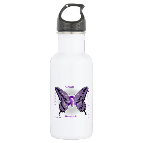 Chiari Malformation Chiari On Stainless Steel Water Bottle