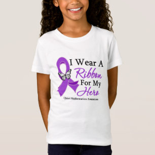 Chiari Malformation I Wear a Ribbon For My Hero T-Shirt