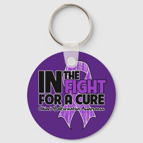 Chiari Malformation In The Fight For a Cure Keychain