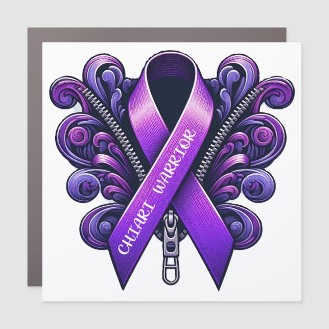 CHIARI WARRIOR - CAR MAGNET (Front)