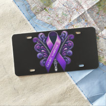 Chiari Warrior License Plate